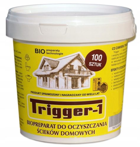 Preparations and means for septic tanks Preparation for septic tanks, trigger tablets, 750 g