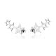  Lian Art silver star earrings