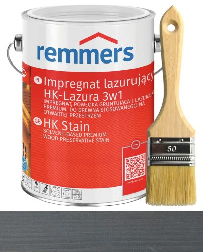 Remmers HK-Lazura 3in1 Graphite Glaze Impregnation 5 l