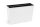  Lamela flowerpot 56 cm x 19 x 36.5 cm, white plastic