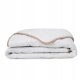 Quilts Quilt/Cover made of wool, all-season cotton, 500 g/m², indigo, 180 cm x 200