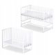  Skrzat STAŚ wooden bed, 120 x 60 cm, white