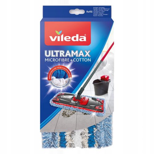 Vileda Ultramax flat mop insert 13 cm