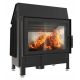  Kratki ZIBI/PF air fireplace 11 kW black + instructions for Kratki air fireplace inserts