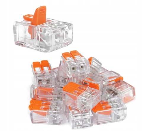  Adelid quick connector 0.14-4.0 mm² / 2, 100 pcs.