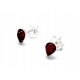  Women's earrings Jewelry Front 7359 with amber brown