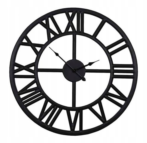 Clock for home Sofer black wall clock 80cm