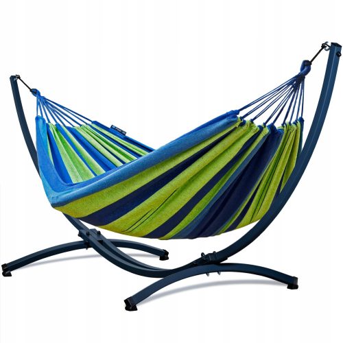 Garden and terrace hammocks Hammock without pole Potenza turquoise 220 kg 350 x 160