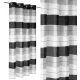 Ready-made curtains Semi-transparent circle curtain 145 cm x 250 cm