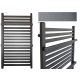  BATHROOM RADIATOR KWADRO PLUS 970x530 ANTHRACITE STRUCTURE 448W