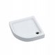  Semi-circular shower tray Schedpol Grando Plus, 80 x 80 cm