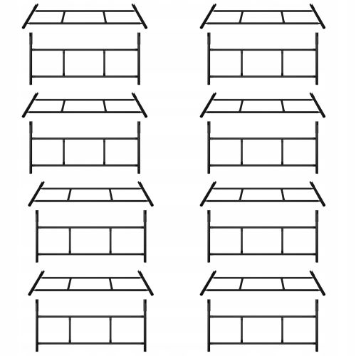 FRAME Warsaw scaffolding SET with 16 frames