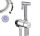 IntimSpa SPA-61M_BOX chrome bidet set