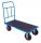 Storage platform trolley 120x80, INFLATED WHEELS