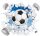 Decorative Wall Stickers Football Wall Stickers for Kids