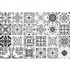  Tile stickers for walls, 10cm x 10cm