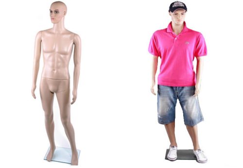 M2 beige male mannequin