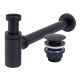  SINK SIPHON BLACK BLACK PLUG CLICK CLACK REA