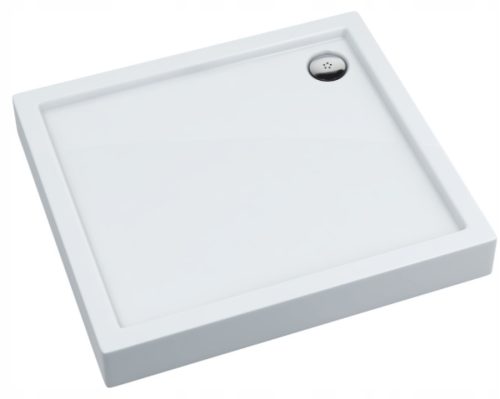  Schedpol Competia rectangular shower tray, 80 x 70 cm