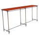 GONDOLA WITH SHELF 2M STAND HANGER SHOP c1