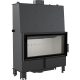  Fireplace with water jacket Kratki Lucy 20 kW 200 mm