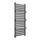  Lava 399 W 540 x 700 mm black, gray bathroom radiator