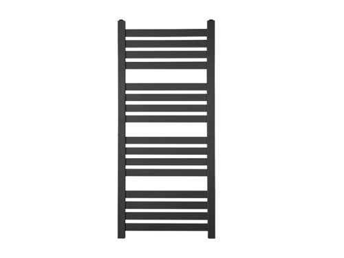  Lava 707 W 540 x 1400 mm black, grey bathroom radiator