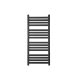  Lava 707 W 540 x 1400 mm black, grey bathroom radiator