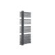  Lava 1021 W 500 x 1200 mm black, gray bathroom radiator