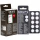  Krups F054001A kit de détartrage + tablettes de nettoyage pour machines à café KRUPS XS 3000