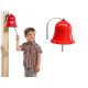 Captain's bell for children, KBT playground, red