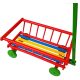 WOODEN STROLLER, LADDER CARRIER FOR CHILDREN, COLORS