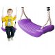 Children's swing with plastic seat JF purple