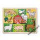  MELISSA DOUG FARM WOODEN MOSAIC PUZZLE 24 PIECES