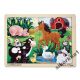  MELISSA DOUG EDUCATIONAL WOODEN FARM PUZZLE