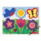  MELISSA DOUG GARDEN WOODEN VERY THICK PUZZLE