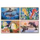  MELISSA DOUG SEA ANIMALS 4 BOX PUZZLES