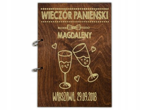  WOODEN ALBUM FOR BACHELOR PARTY WEDDING GIFT