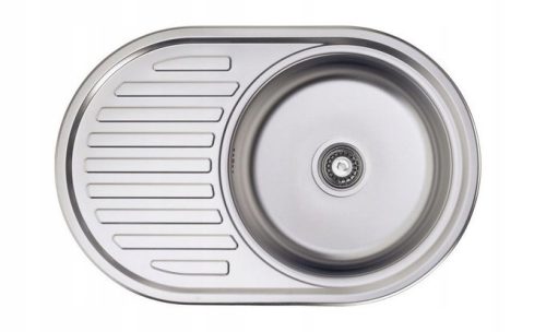 Royal Sanitary RETRO single-bowl sink, stainless steel