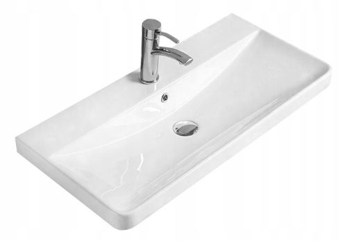 Mexen Dagna rectangular wall-mounted washbasin