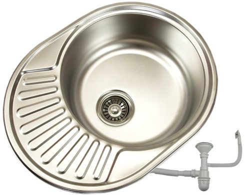 LAZUR EXCLUSIVE SINK single-bowl sink, stainless steel