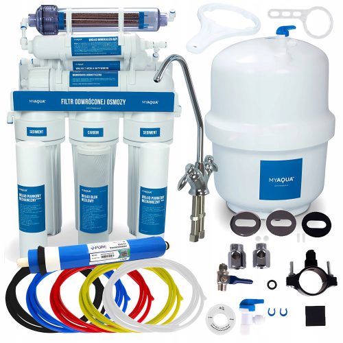  MyAqua RO7 Reverse Osmosis Water Filter – Water Ionizer