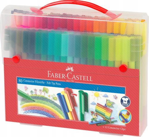  Faber-Castell Marker 80 Stk.