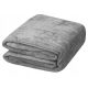 SOFT BLANKET PLUG SLEEVE FOR A J&W Microfiber Bedspread 160 cm x 200 cm in shades of grey