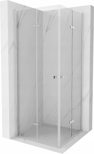 Mexen Pretoria shower cubicle with folding doors 80 x 80 cm