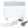 Warmtec 1000 W white convector heater