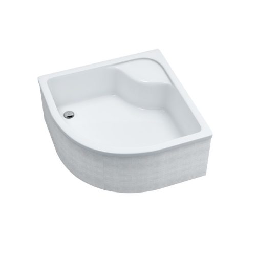  Semi-circular shower tray Schedpol Dante, 90 x 90 cm