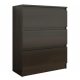  Mobene Modern chest of drawers 70 x 40 x 76 cm Wenge matt