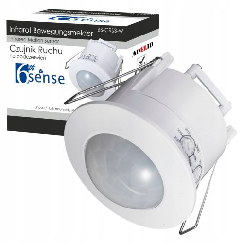 Single timer 6TH Sense white 6S-CRS3-W 6thSENSE PIR SENSOR