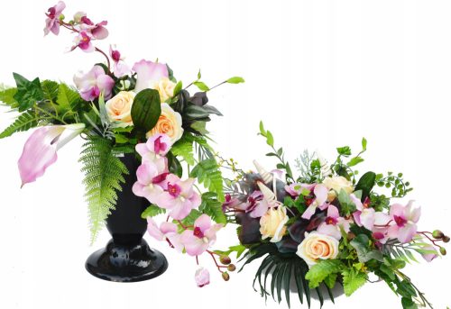 LARGE bouquet and BOUQUET decoration for a cemetery grave